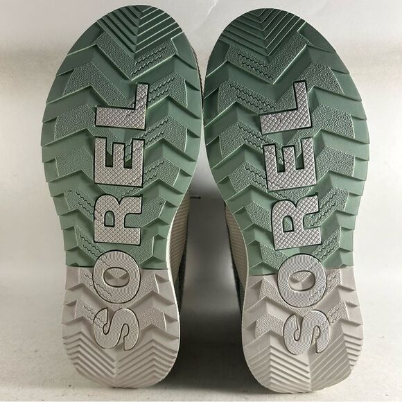 Sorel Gray and Green Winter Rain Boots - Picture 7 of 9